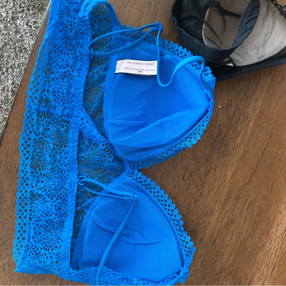 PINK Victorias Secret bralettes, both sized medium. Very gently used. - Picture 5 of 6